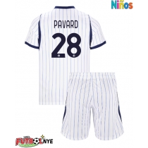 Camiseta Inter Milan Benjamin Pavard #28 Visitante Equipación para niños 2026-27 manga corta (+ pantalones cortos)